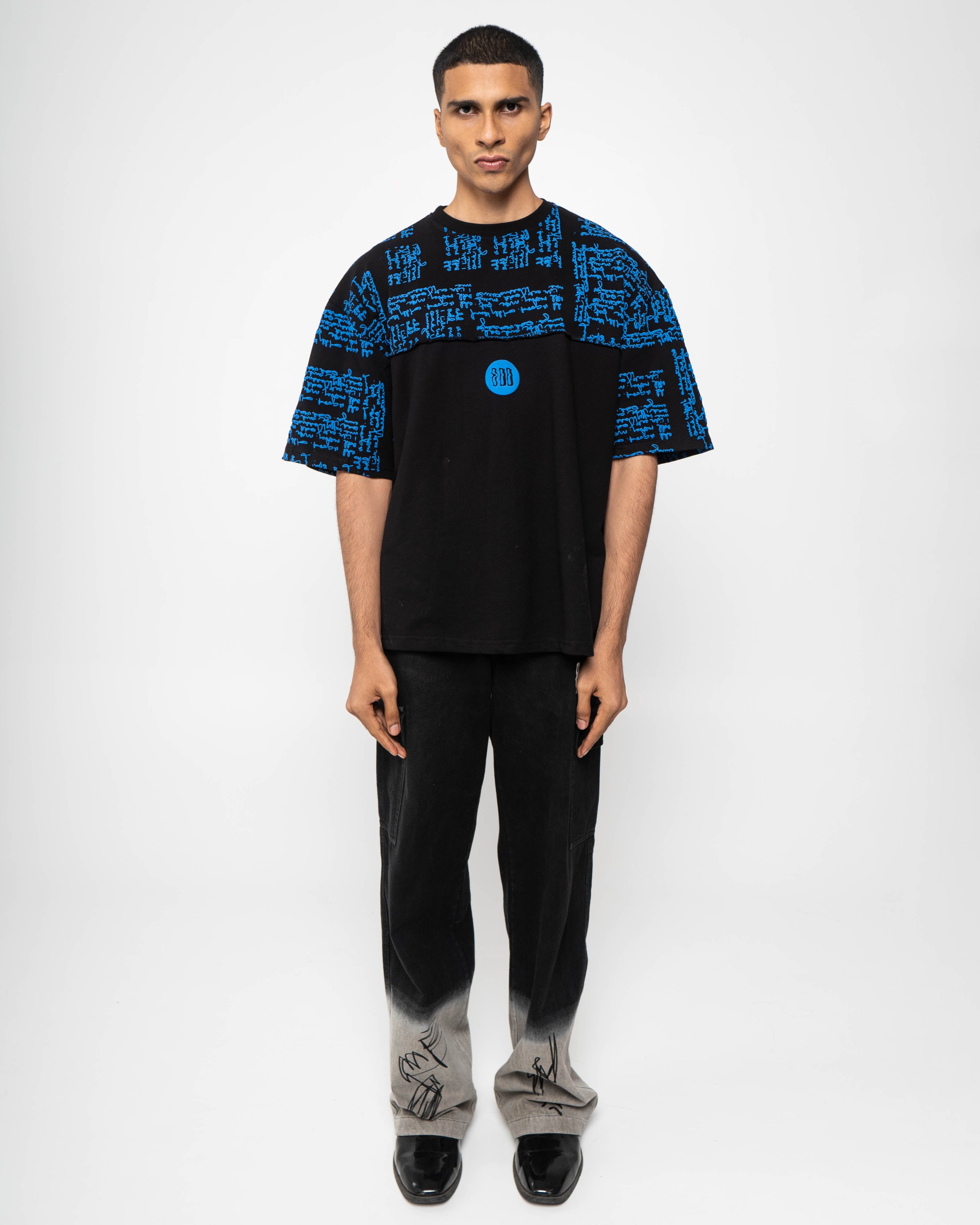 Black Scribble Tshirt