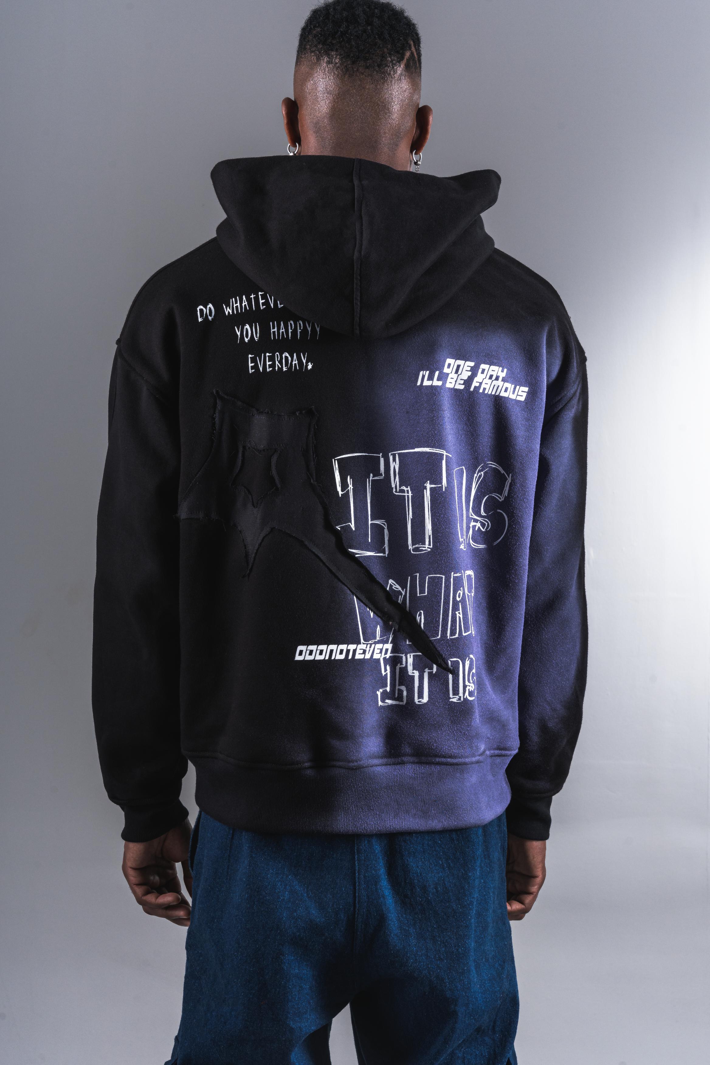 It Is What It Is Oversized Hoodie