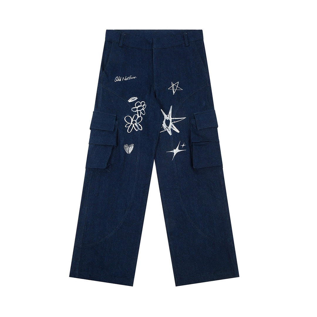 Art Is Odd' Denim Pants – Odd Not Even