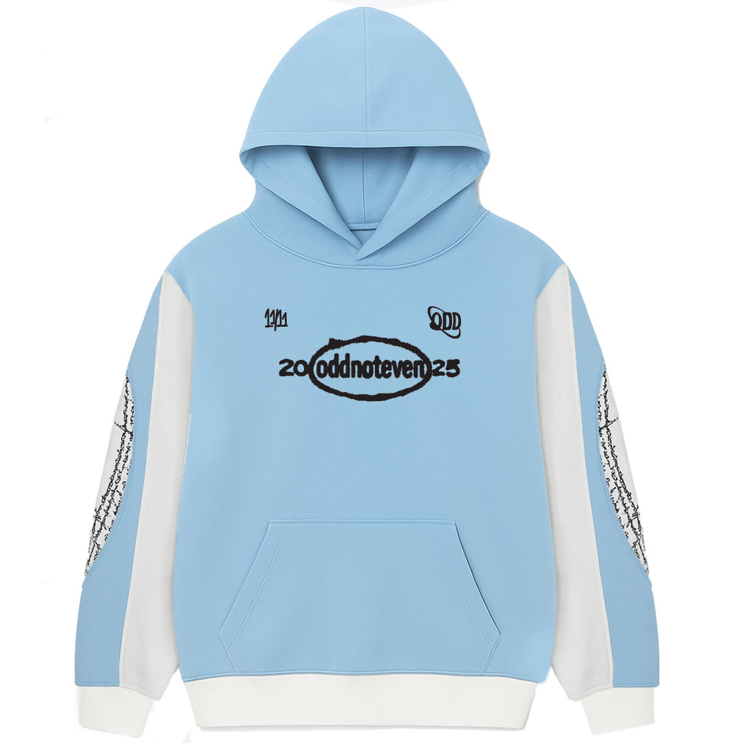 Blue Jersey Hoodie