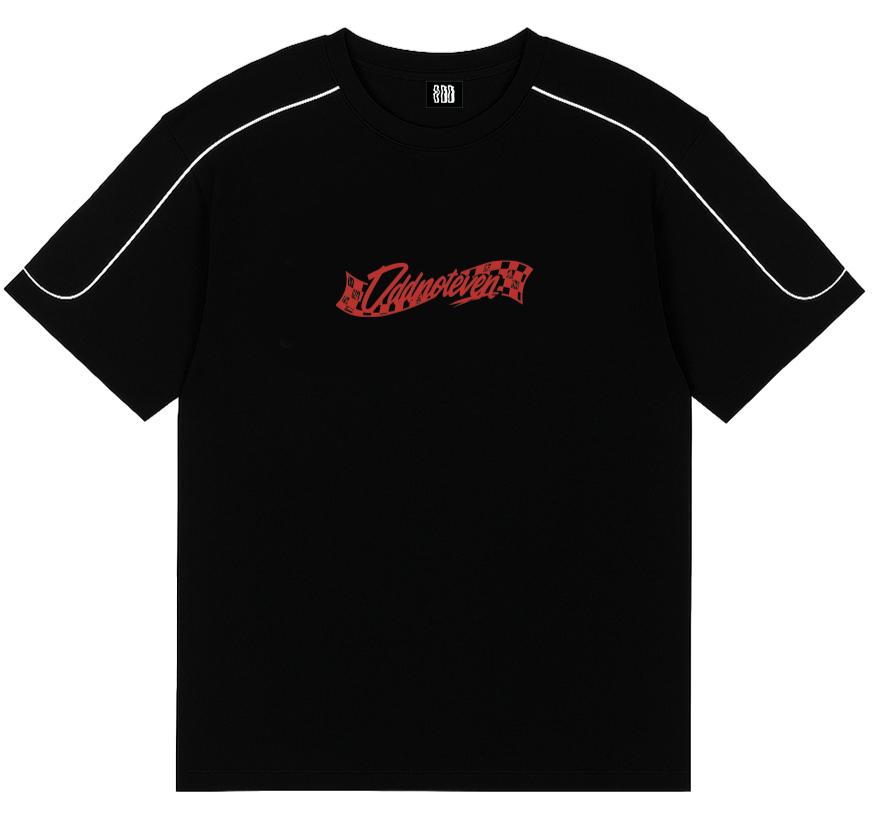 Racer Black Tshirt