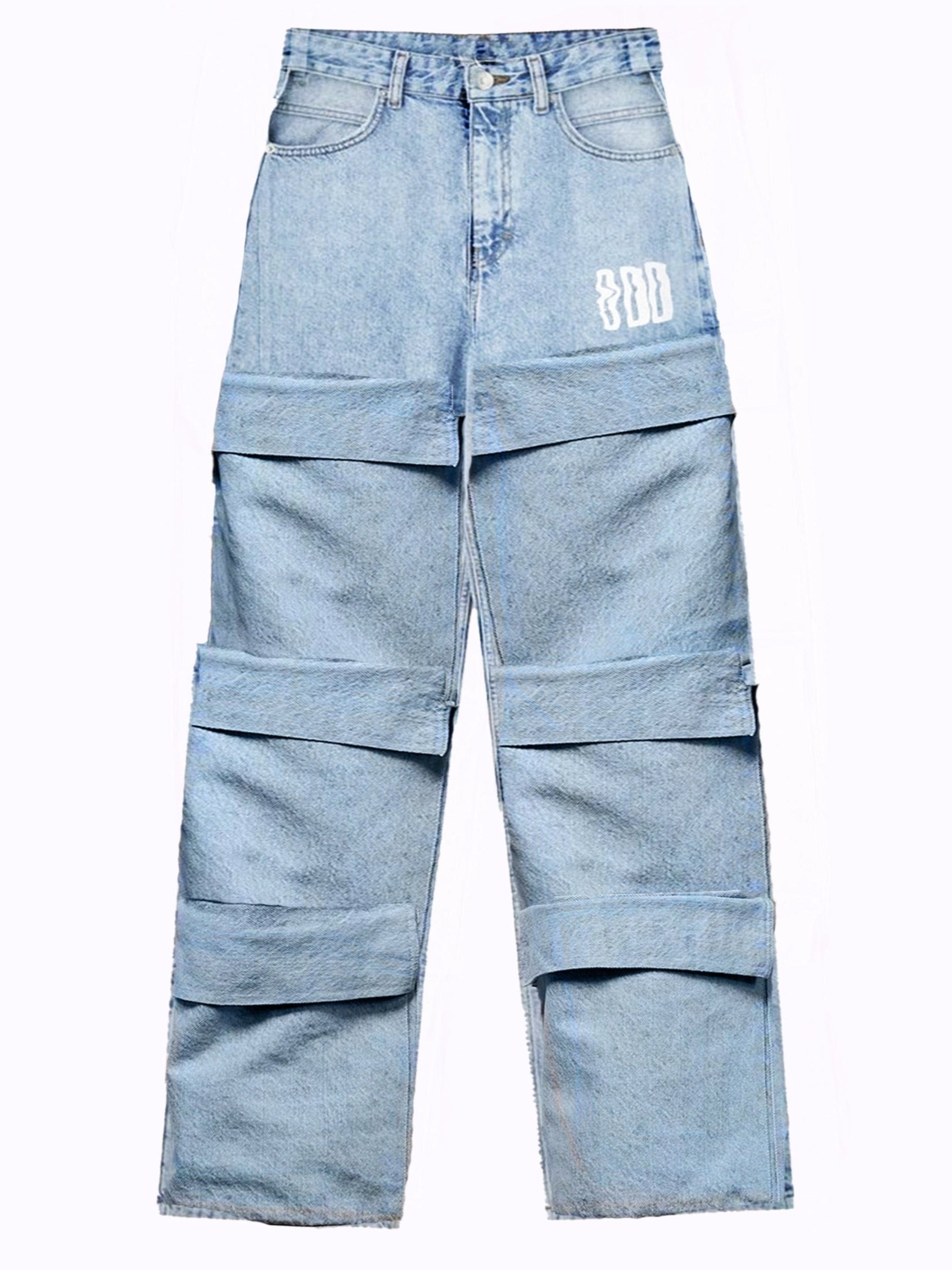 Denim Pocket Pants