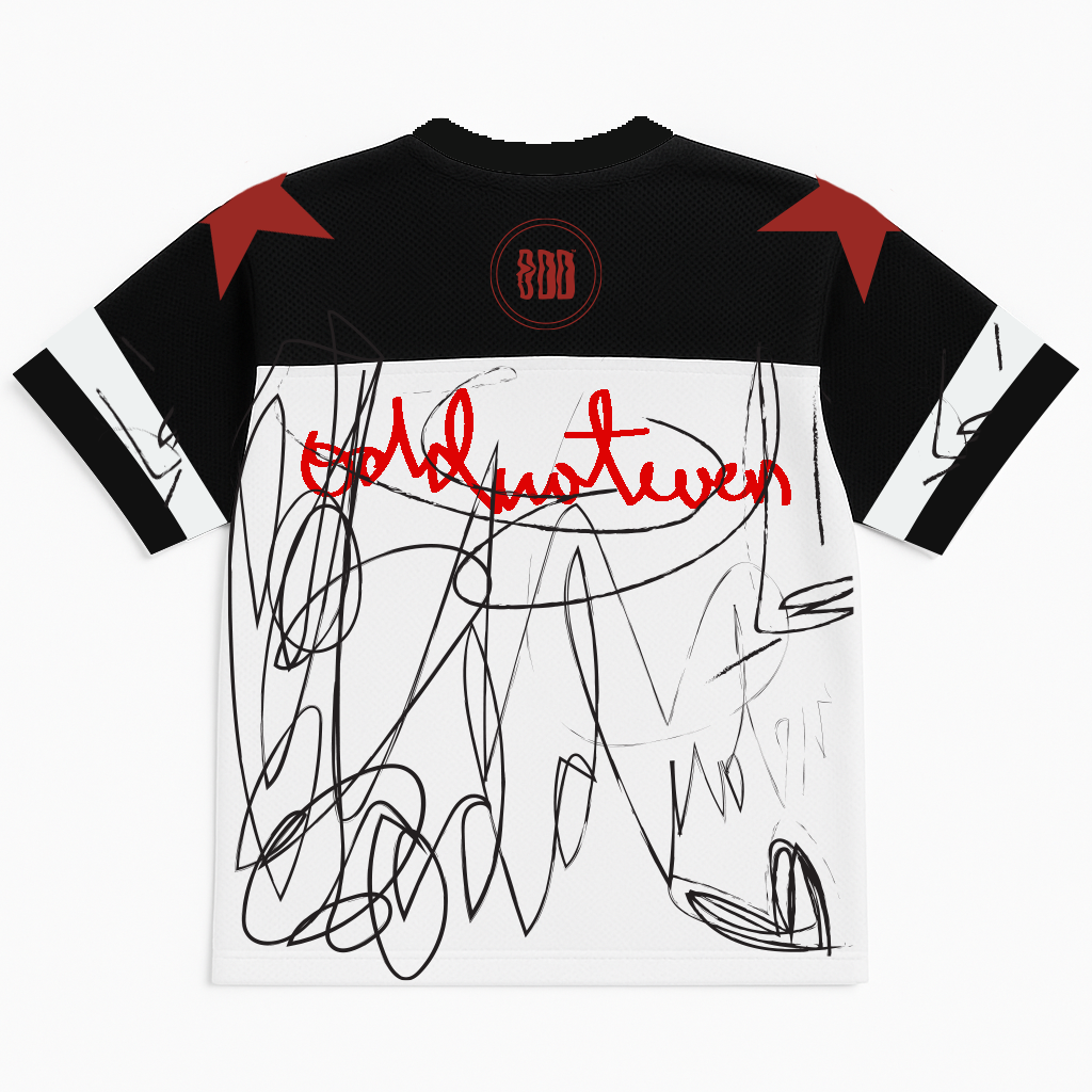 Scribbled Black Jersey