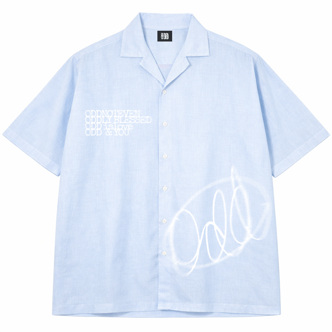 Odd Blue Linen Shirt