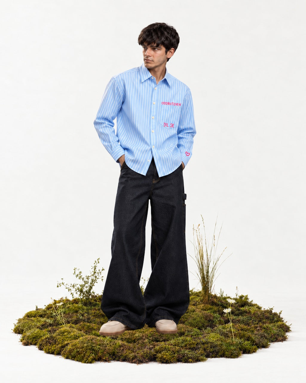 Loverboy Blue Stripe Shirt
