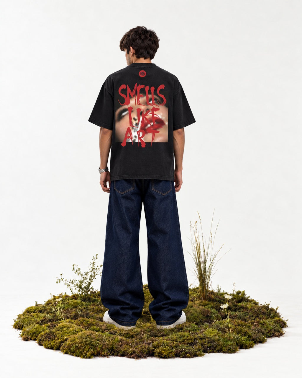 Smells Like Art Black Tshirt