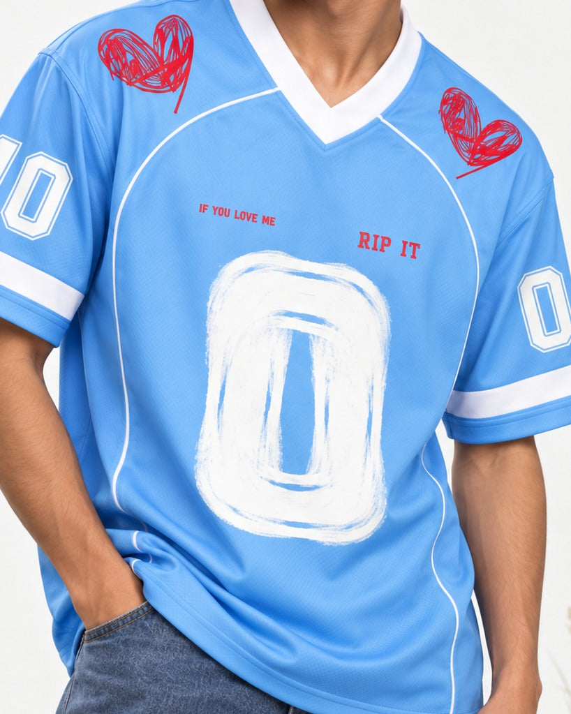 If You Love Me Jersey Blue