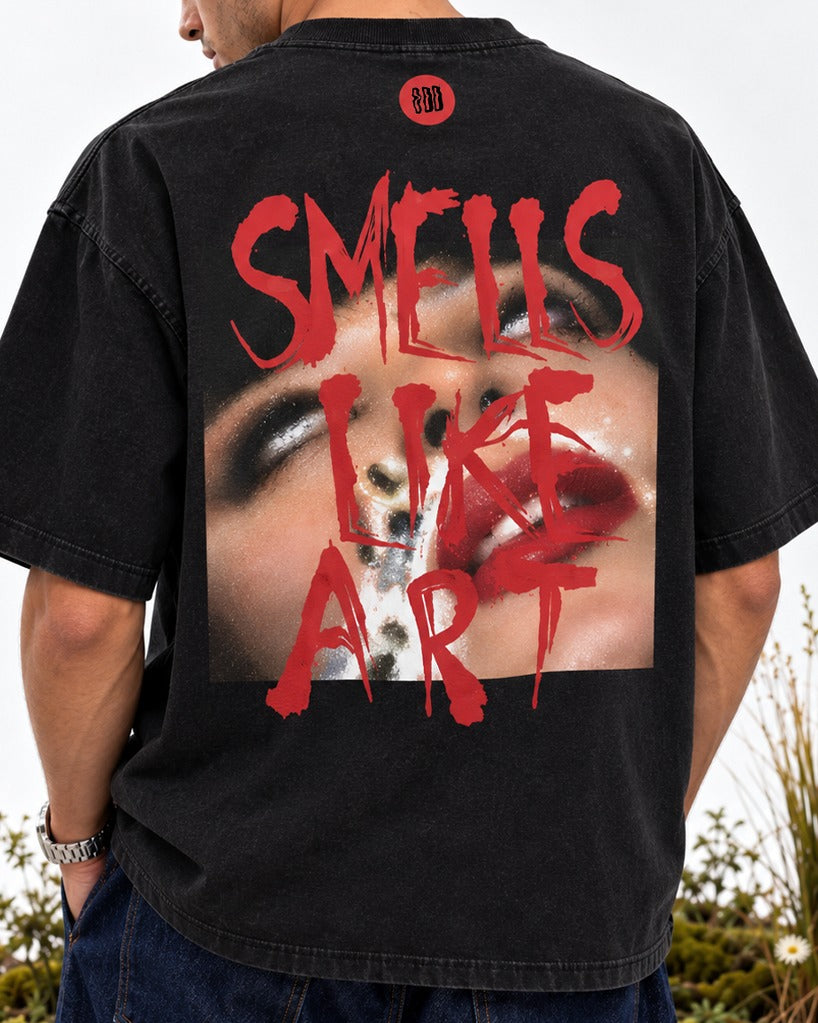 Smells Like Art Black Tshirt