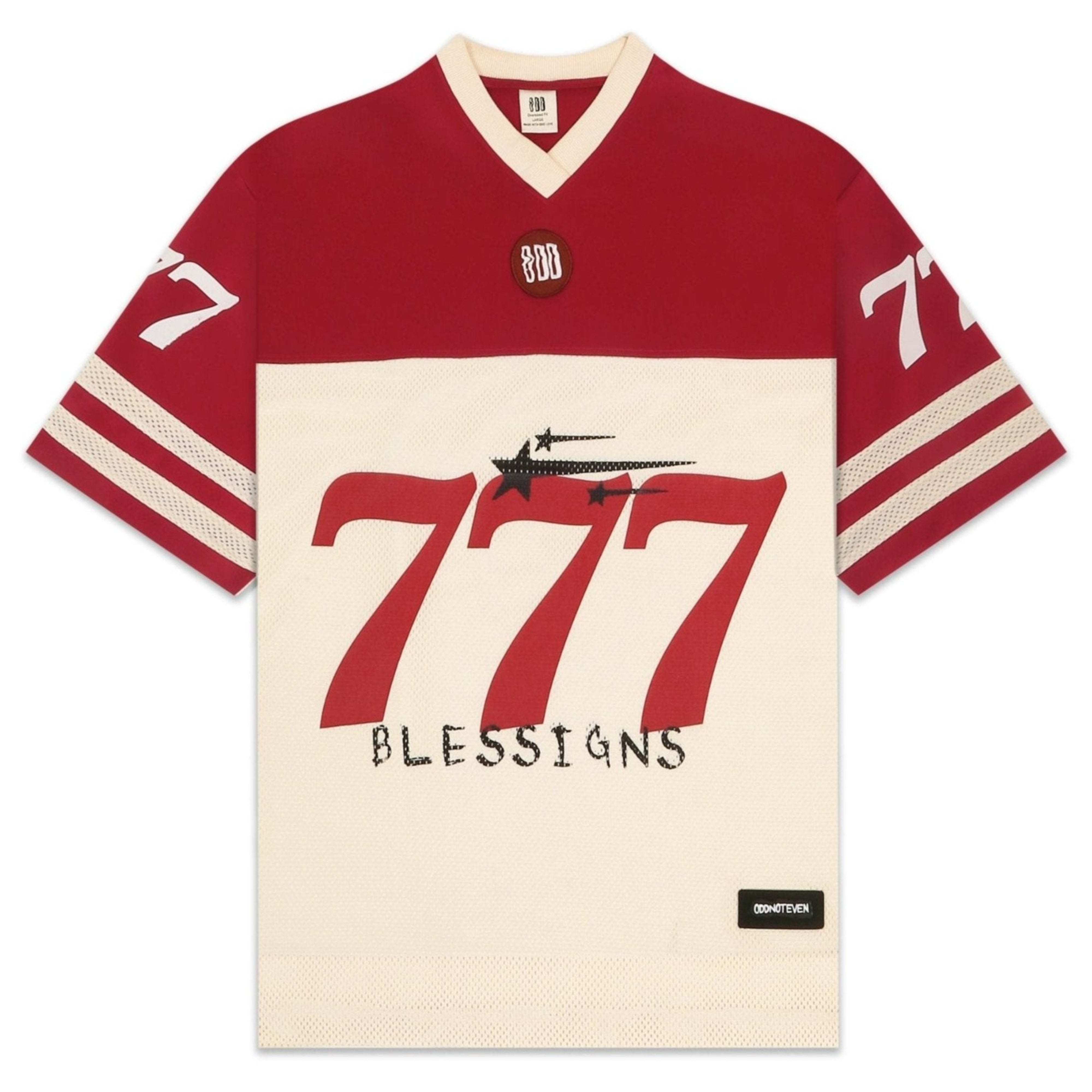 777 Red-Beige Jersey