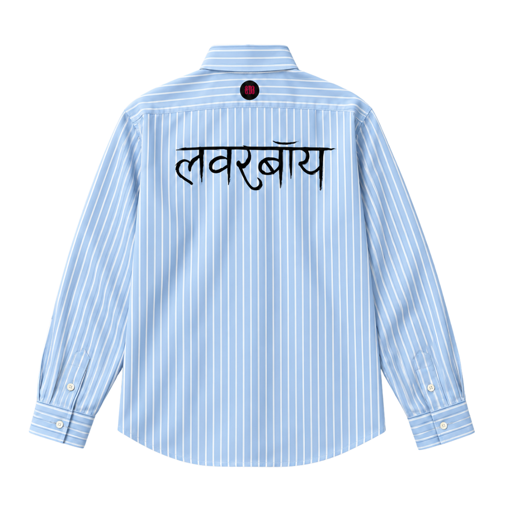 Loverboy Blue Stripe Shirt