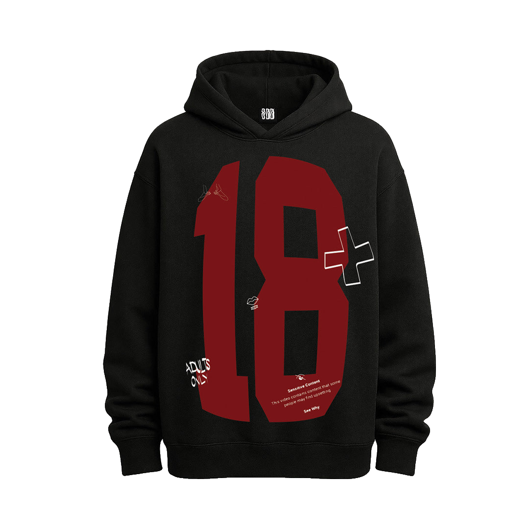 18+ Hoodie