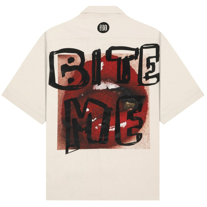 BITE ME OVERSIZED SHIRT - graphic streetwear oversized shirt, Odd Not Even