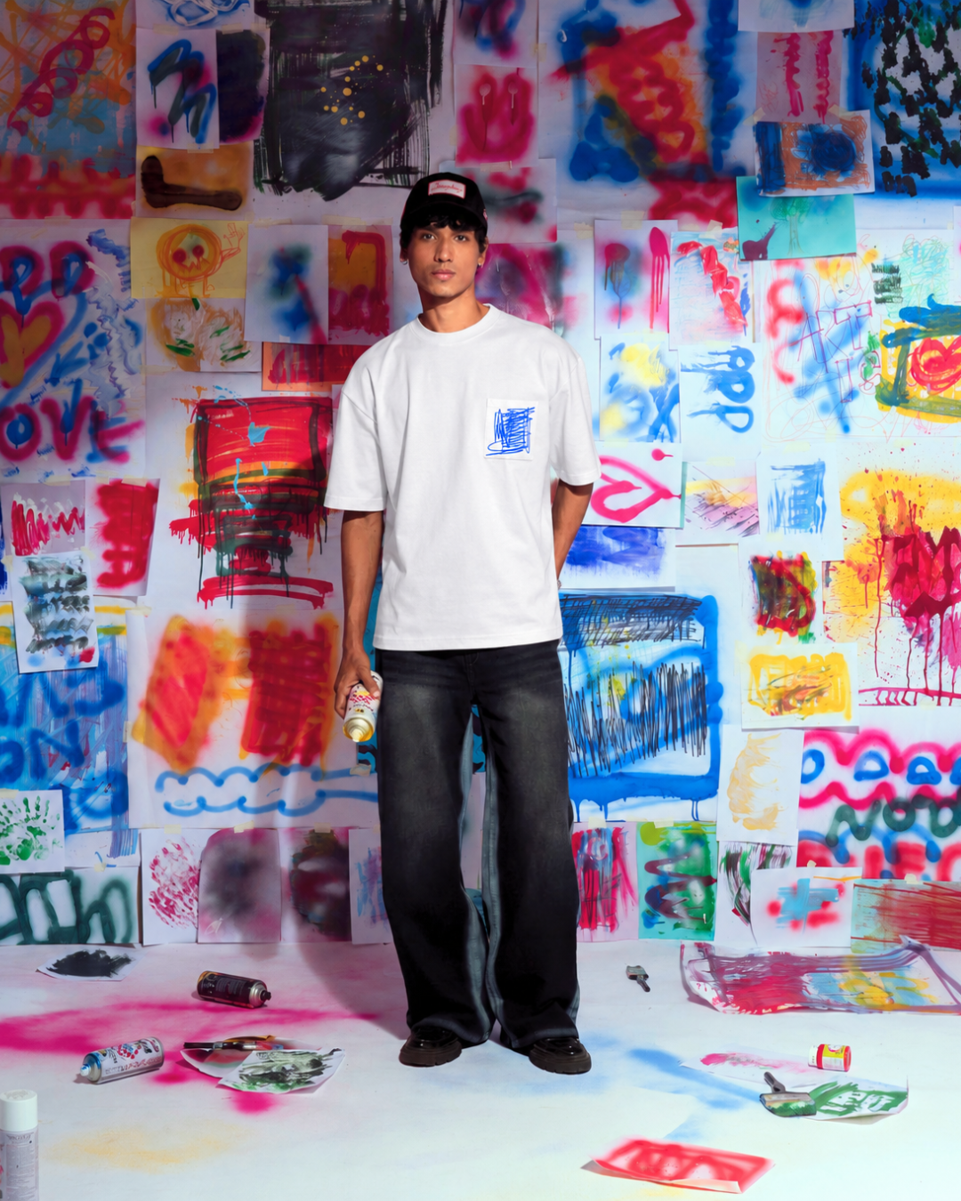 Make Art Tee - White