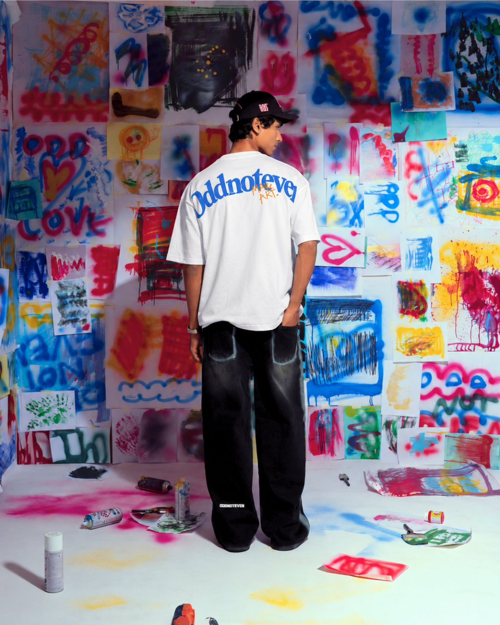 Make Art Tee - White