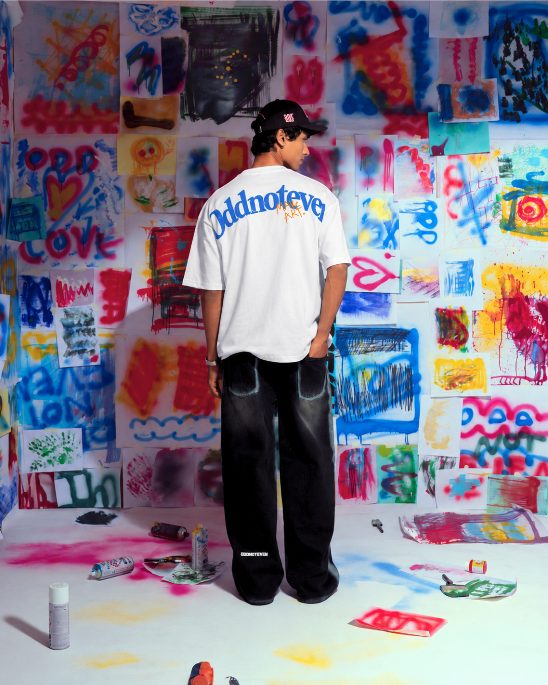 Make Art Tee - White