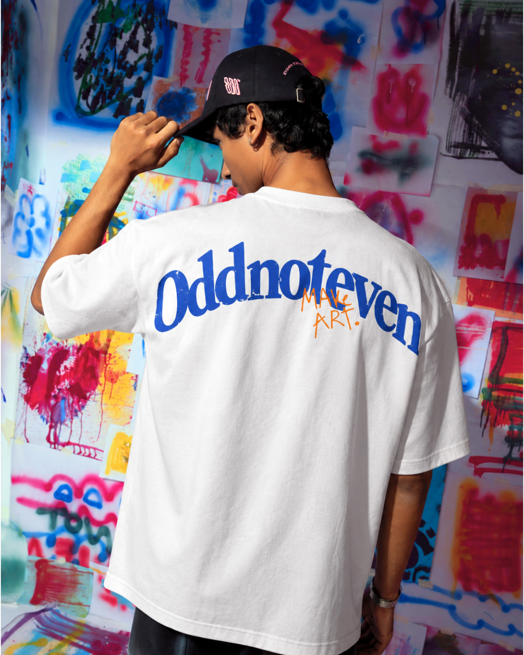 Make Art Tee - White