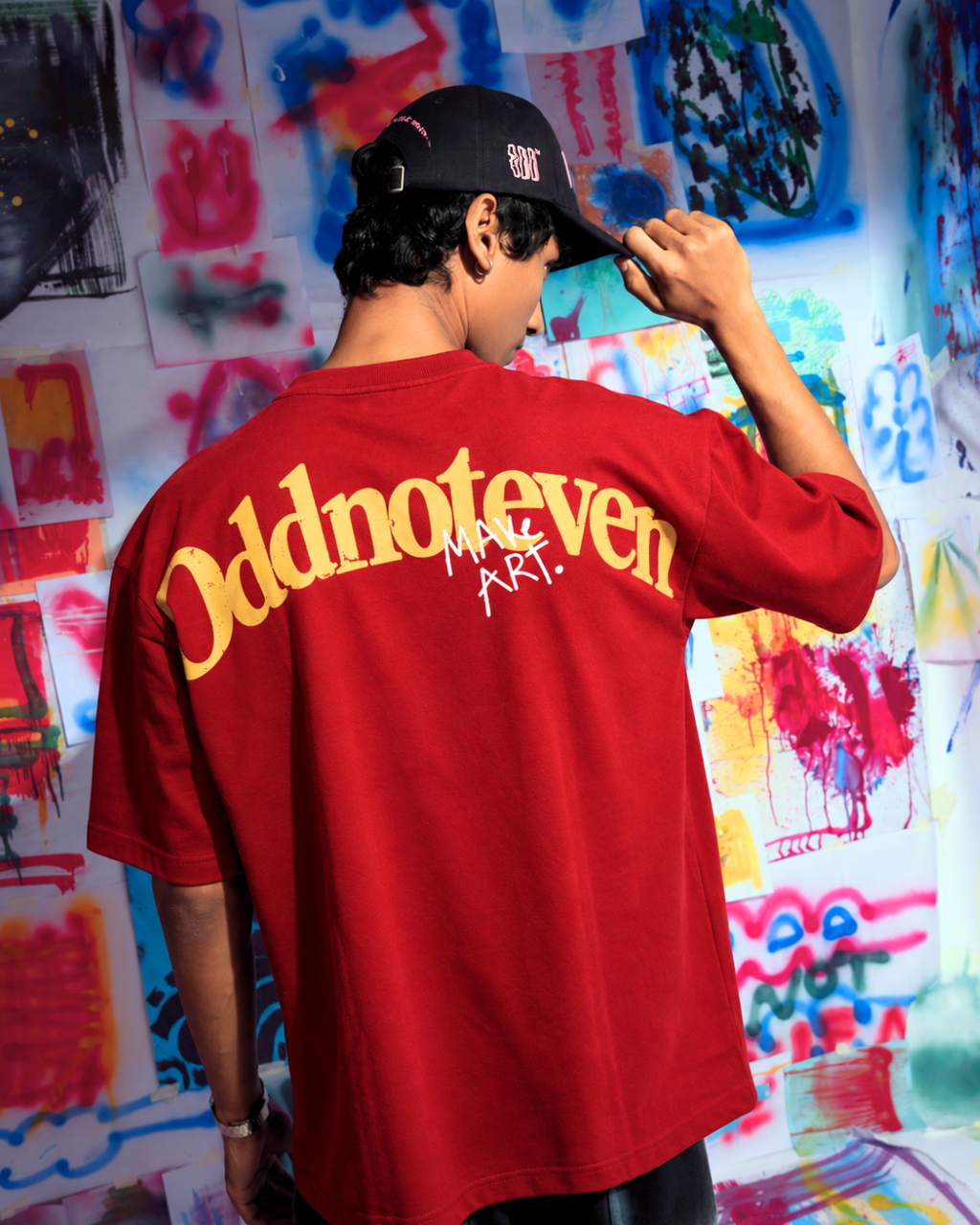 Make Art Tee - Red