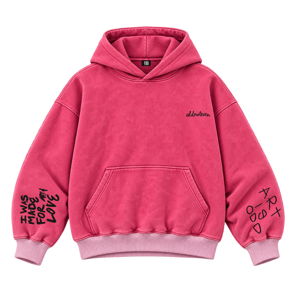 Made For Love Hoodie - Washed Pink