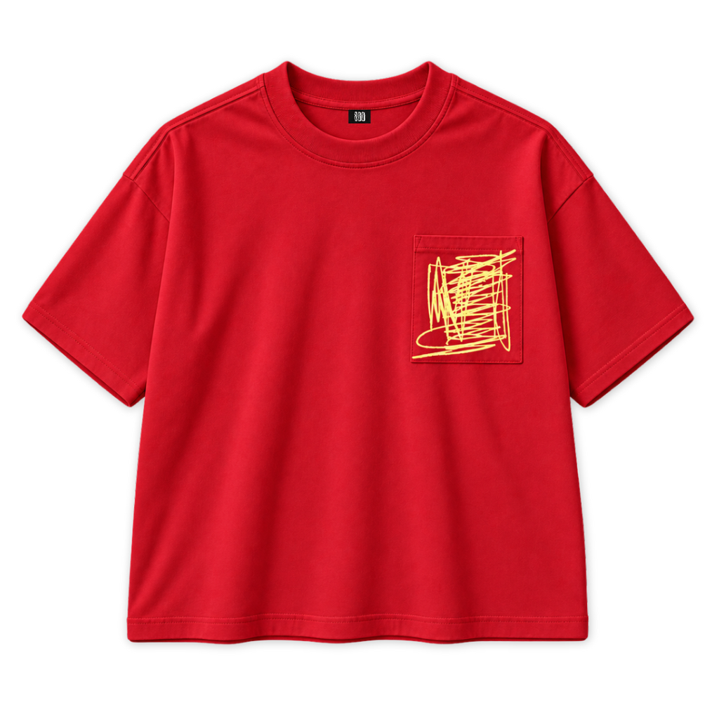Make Art Tee - Red
