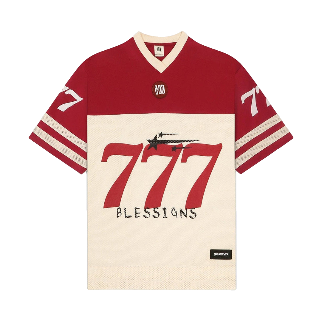 777 Red-Beige Jersey