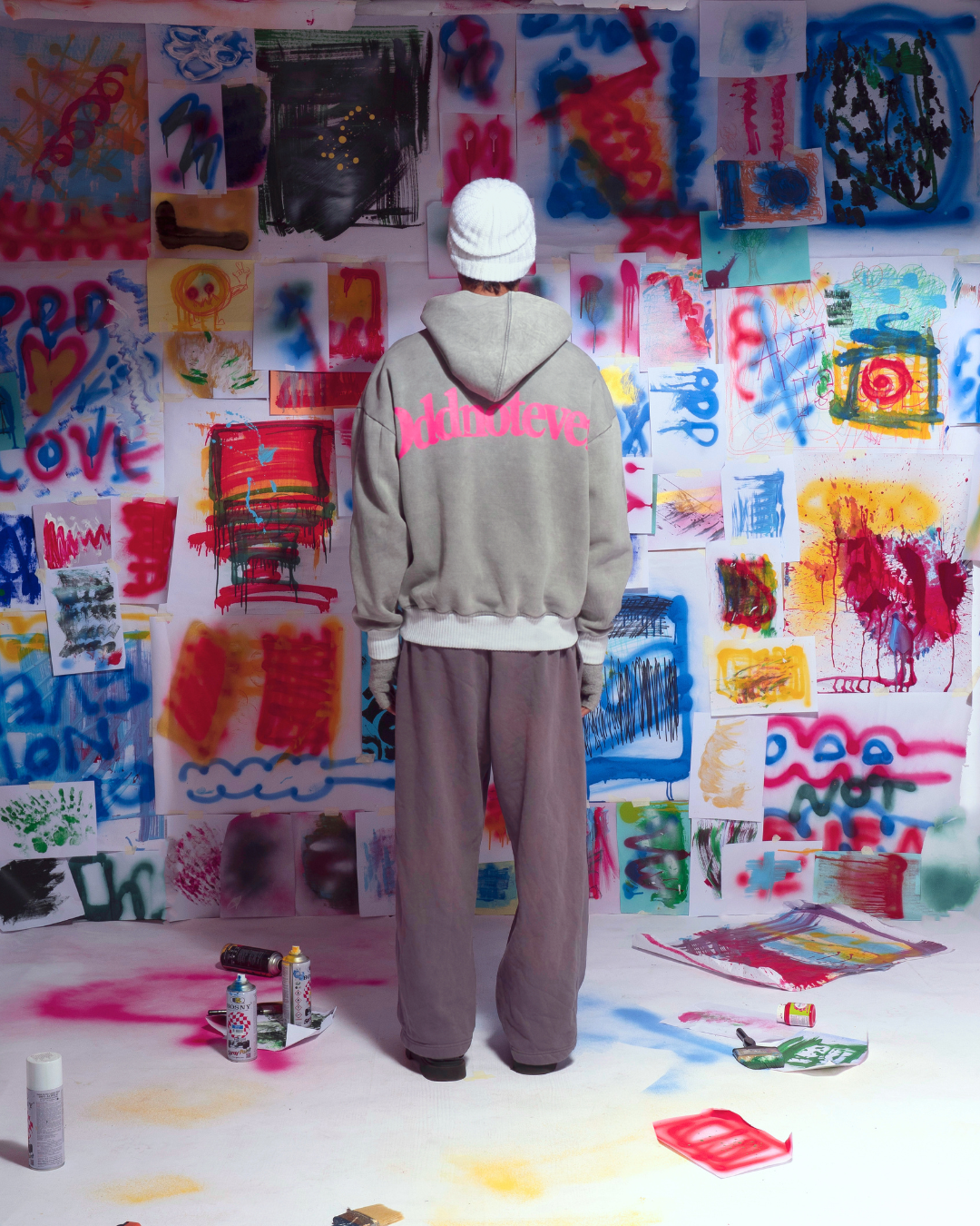 Made For Love Hoodie - Washed Grey