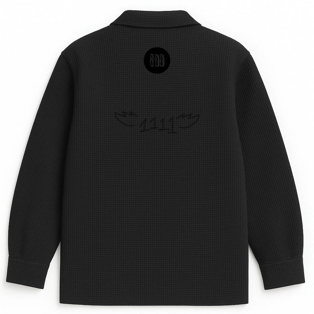 11-11 Black Full Sleeve Shirt