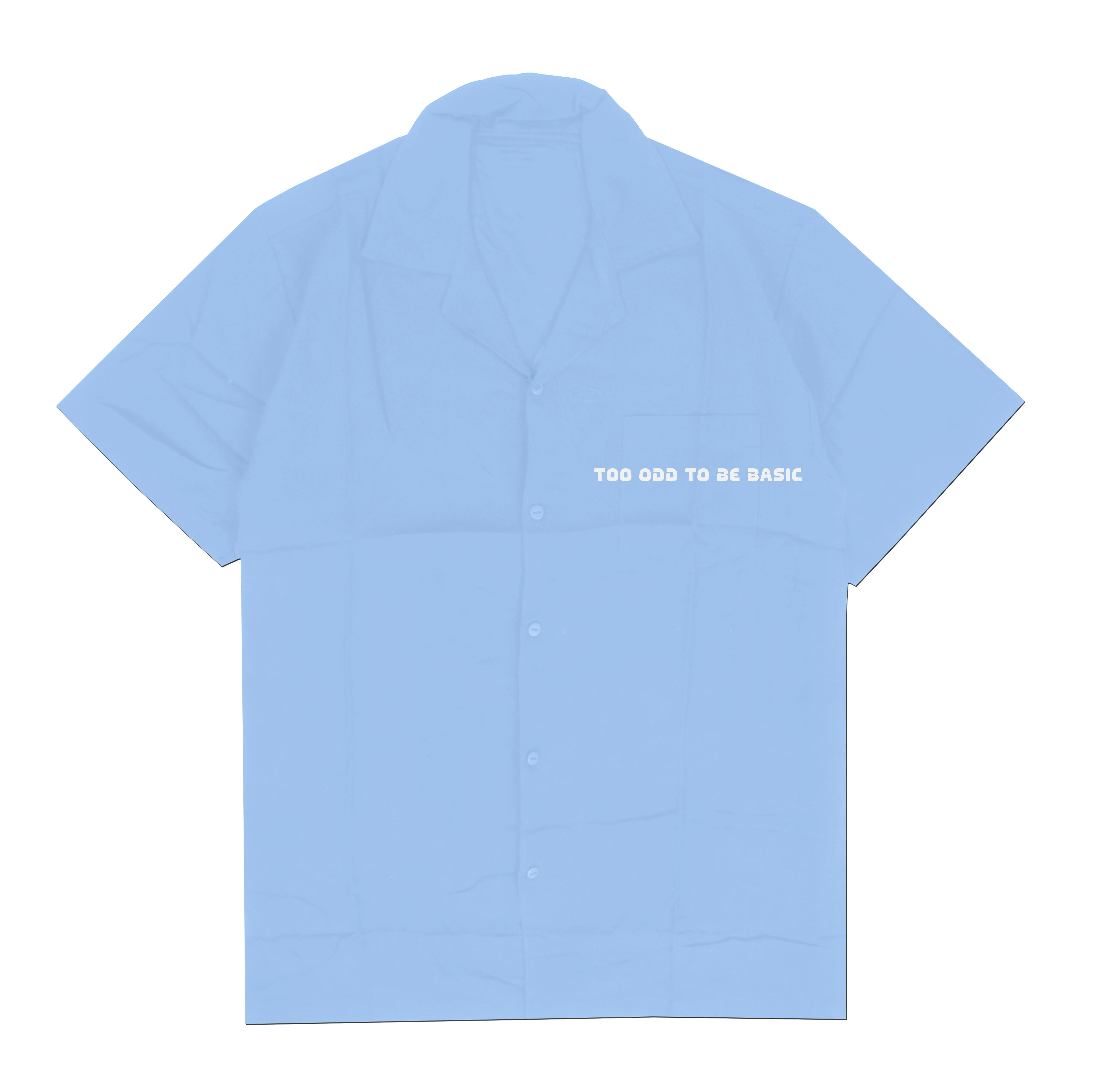 Blue Bowling Shirt