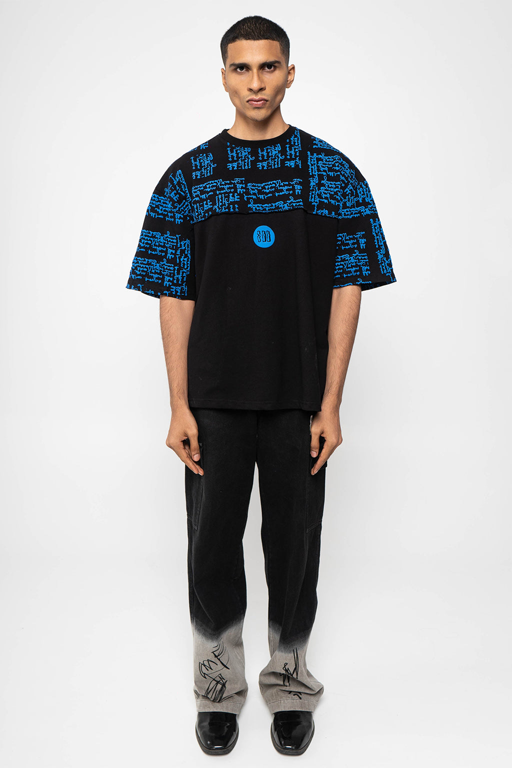 Black Scribble Tshirt