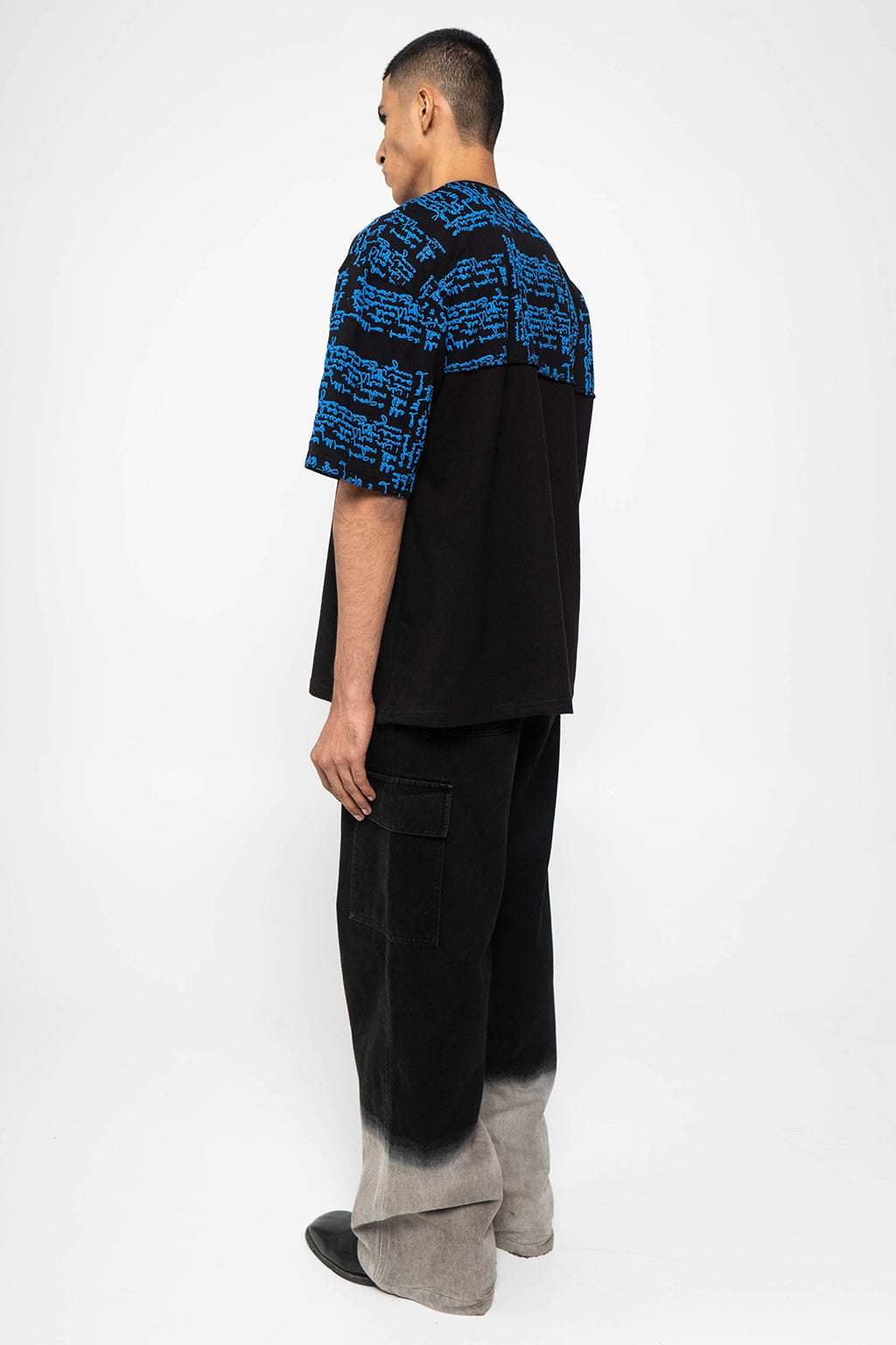 Black Scribble Tshirt