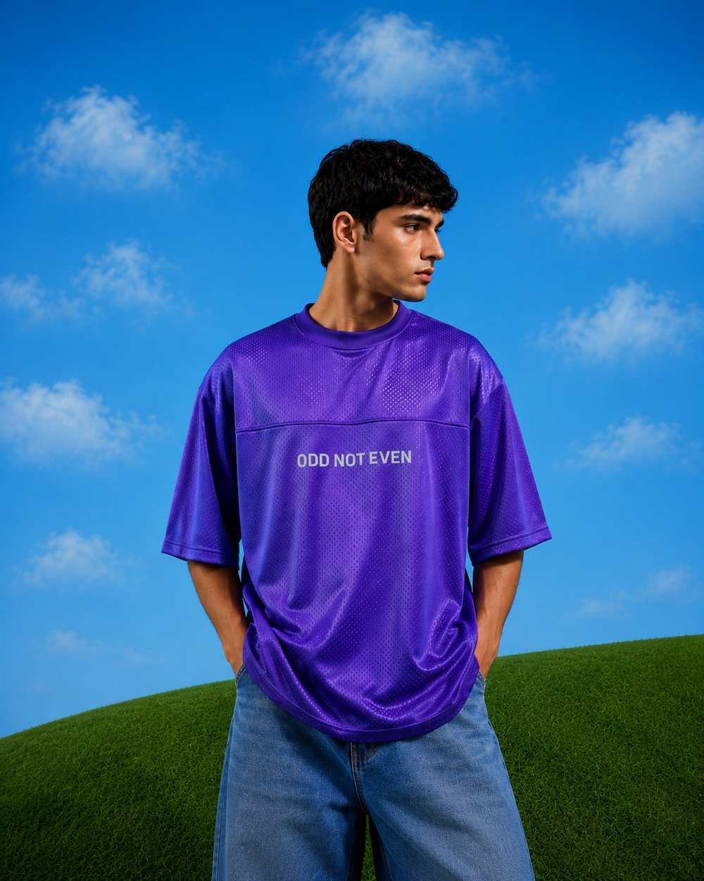 ODD Basic Jersey (Purple) - streetwear fashion jersey in purple