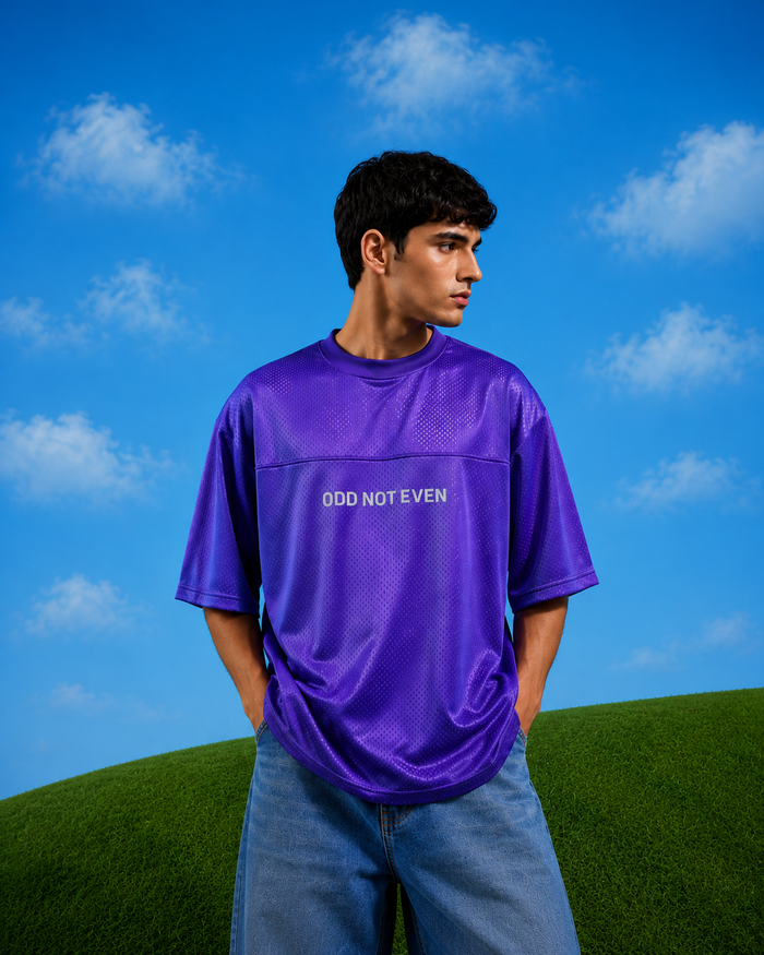 ODD Basic Jersey (Purple) - streetwear fashion jersey in purple