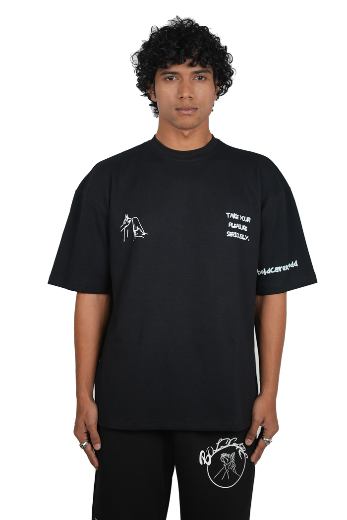 Breakfast of Champions Tshirt - relaxed fit oversized t-shirt, Odd Not Even streetwear