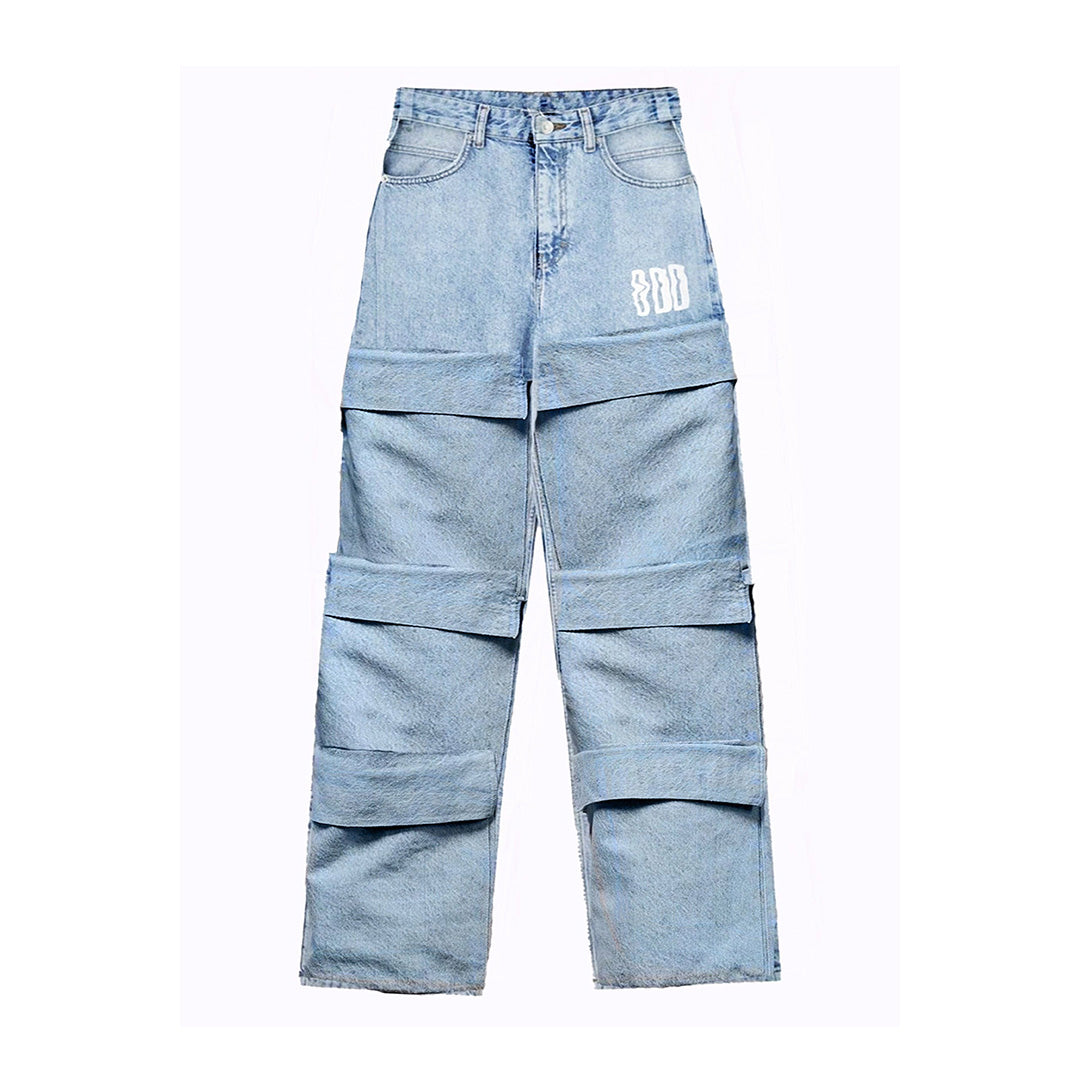 Denim Pocket Pants