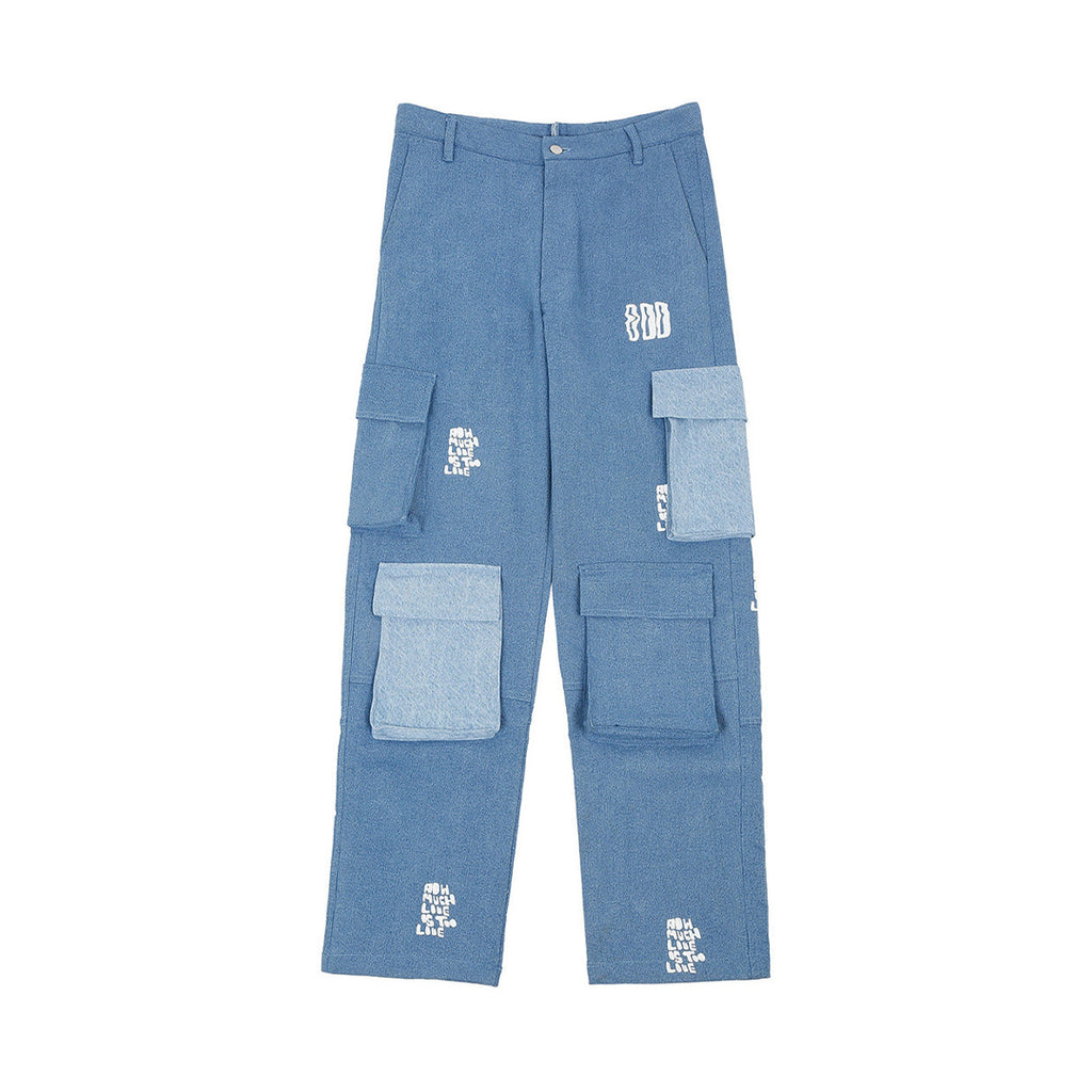 How Much Love Denim Cargos