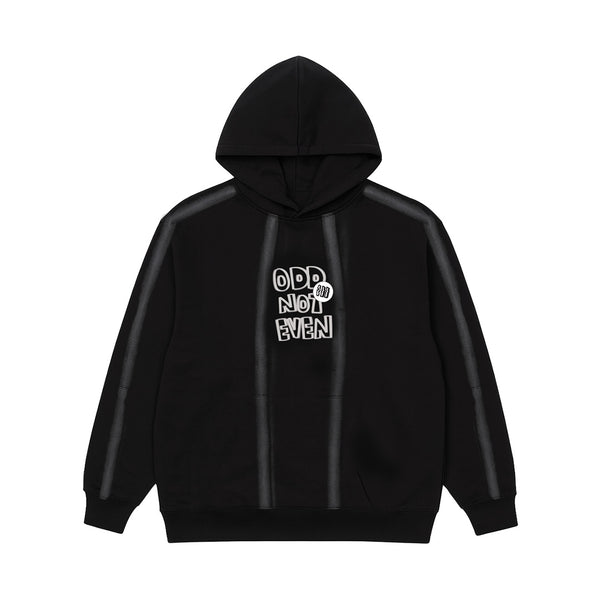 Spray Black Hoodie