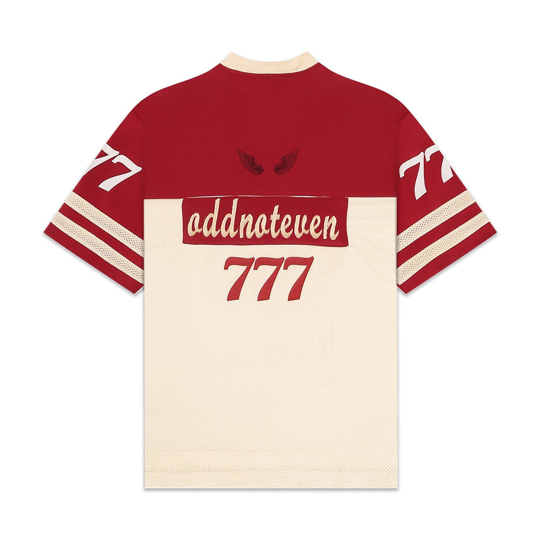 777 Red-Beige Jersey