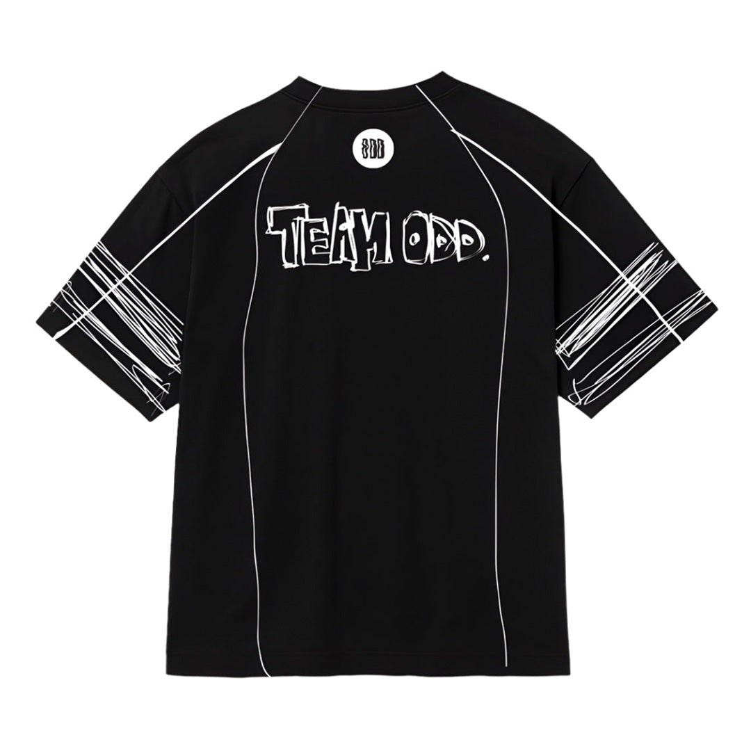 Black Jersey Tshirt