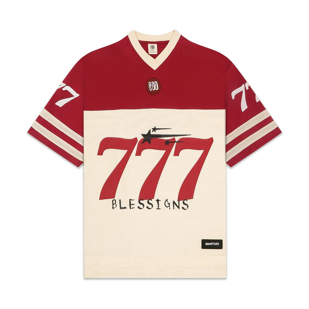 777 Red-Beige Jersey