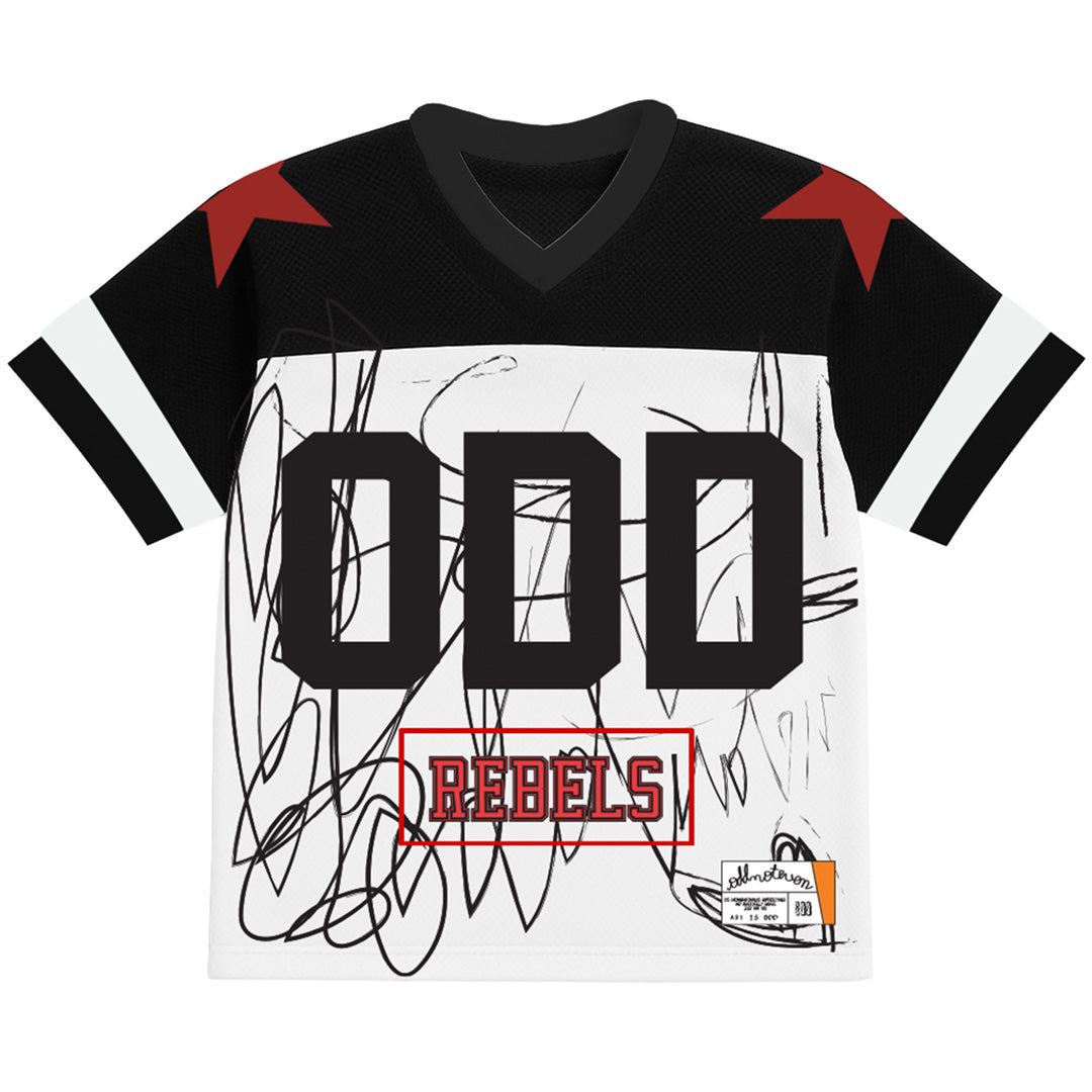 Scribbled Black Jersey