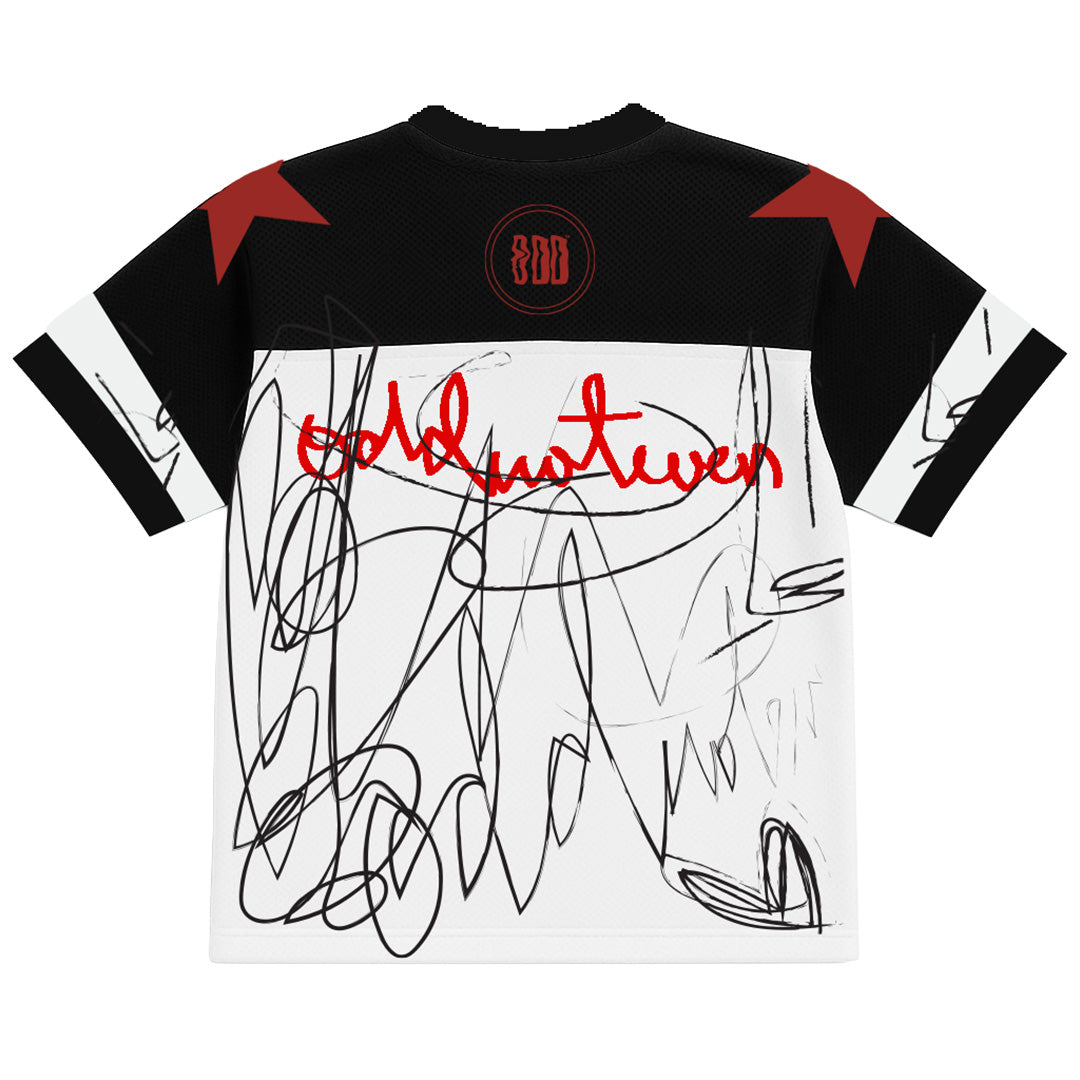 Scribbled Black Jersey