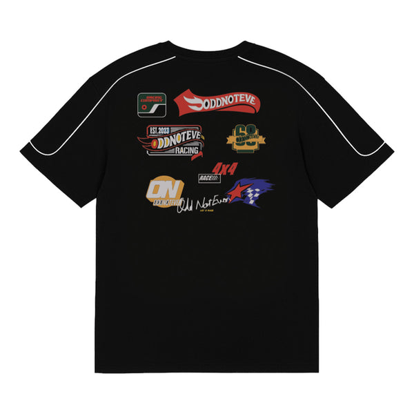 Racer Black Tshirt
