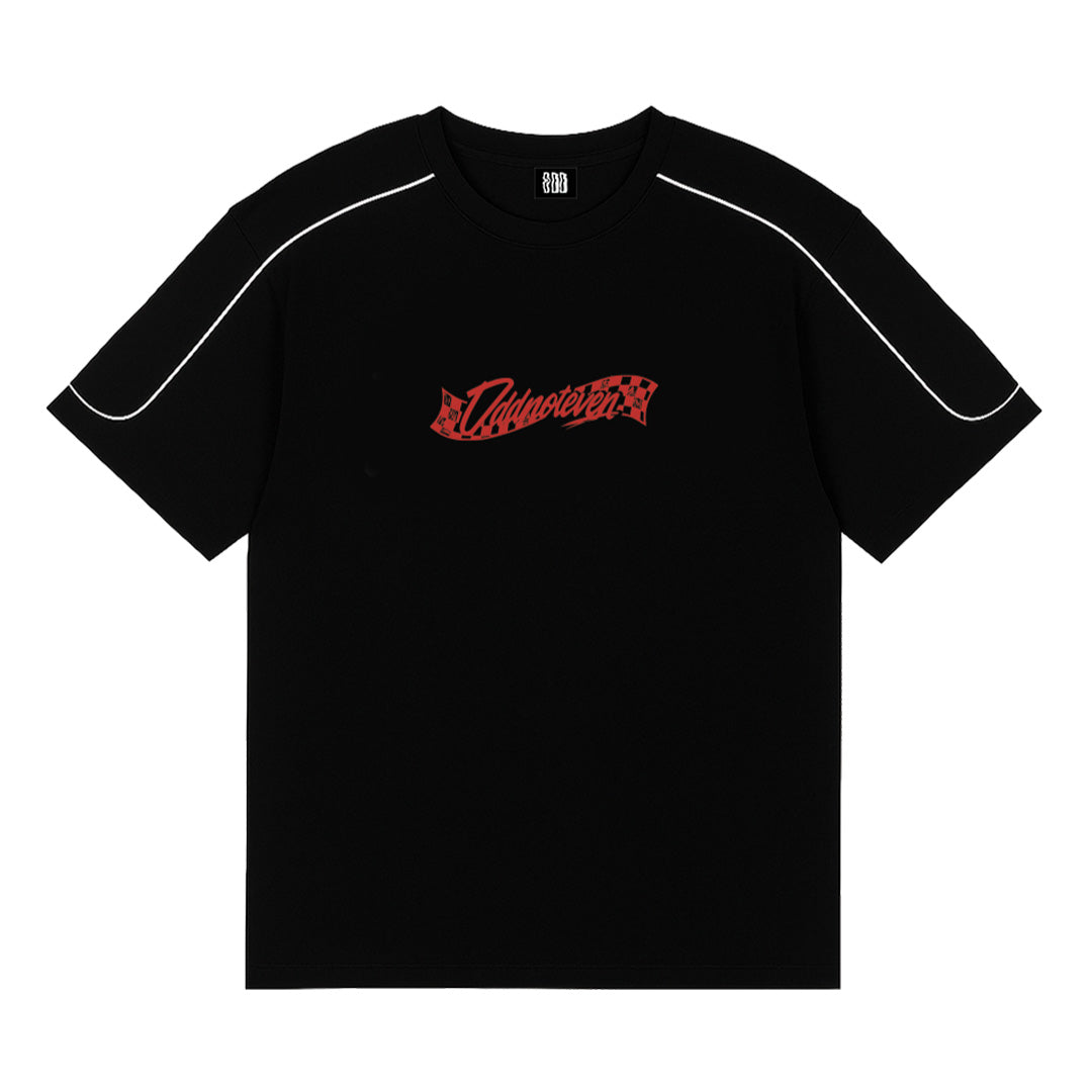Racer Black Tshirt