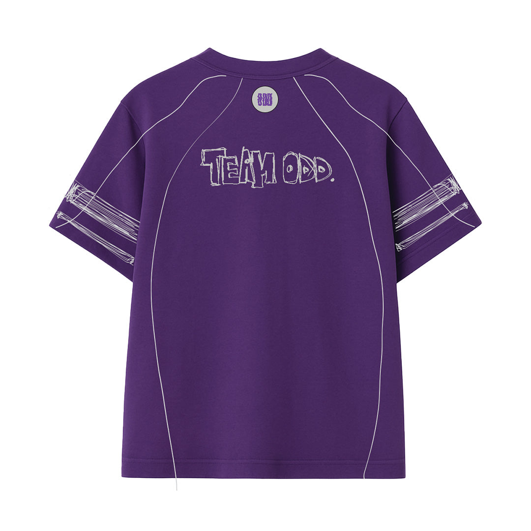 Purple Jersey Tshirt
