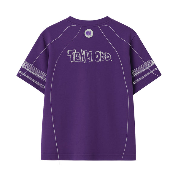 Purple Jersey Tshirt