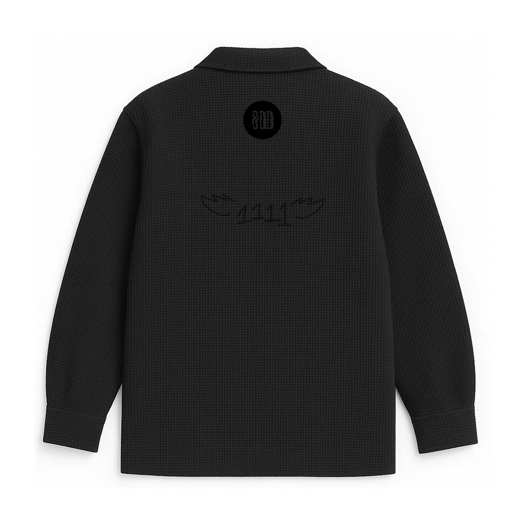 11-11 Black Full Sleeve Shirt