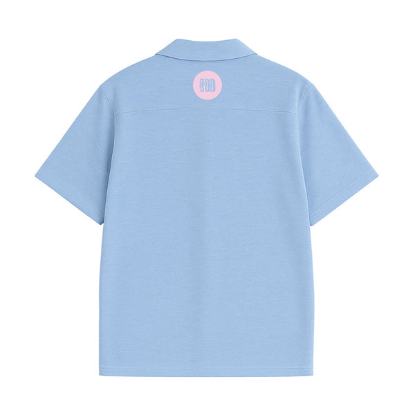 Blessed Blue Shirt - graphic streetwear oversized shirt, Odd Not Even