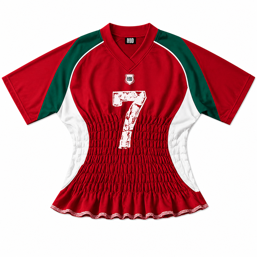 Legend #7 Female Jersey - oversized fashion jersey by Odd Not Even