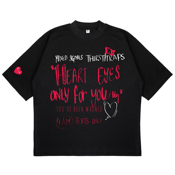 RED FLAG TSHIRT - graphic streetwear oversized t-shirt, Odd Not Even