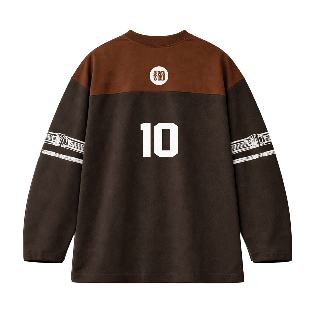 Brown Drift Jersey