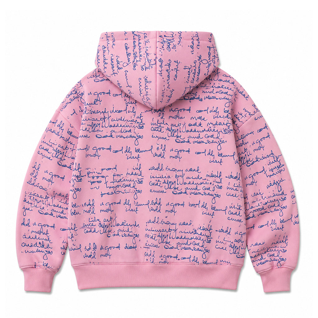 Scribble Wave Hoodie